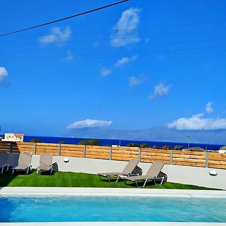 Balos Residence Private Pool Seafront Seaview Kissamos Ngoại thất bức ảnh