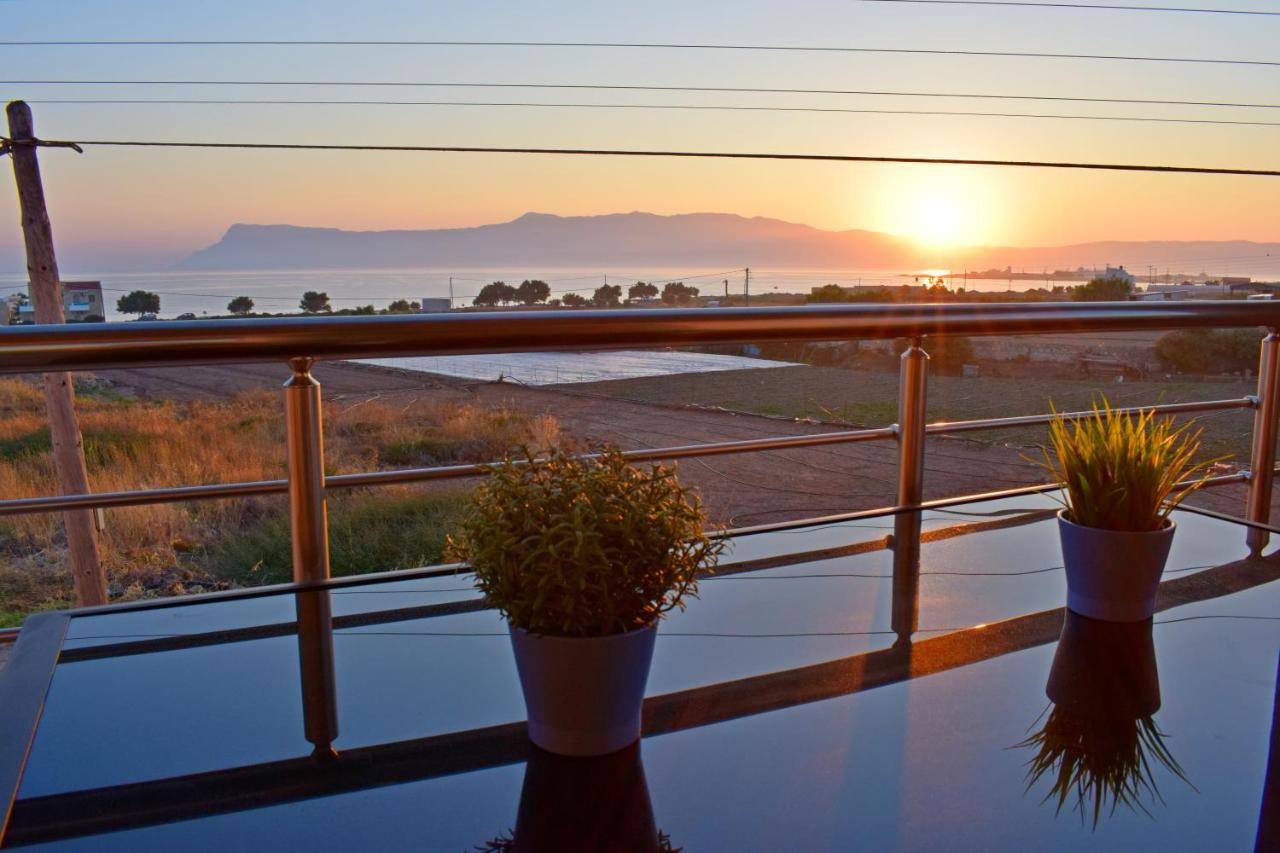 Balos Residence Private Pool Seafront Seaview Kissamos Ngoại thất bức ảnh