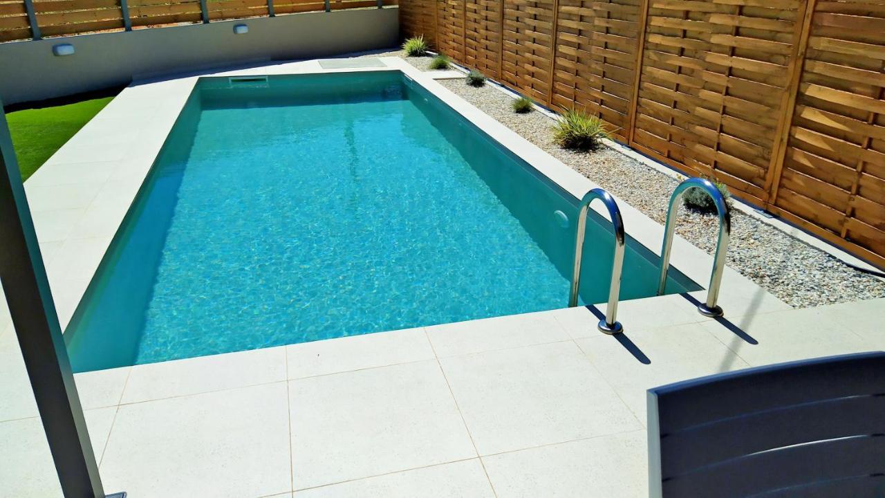 Balos Residence Private Pool Seafront Seaview Kissamos Ngoại thất bức ảnh