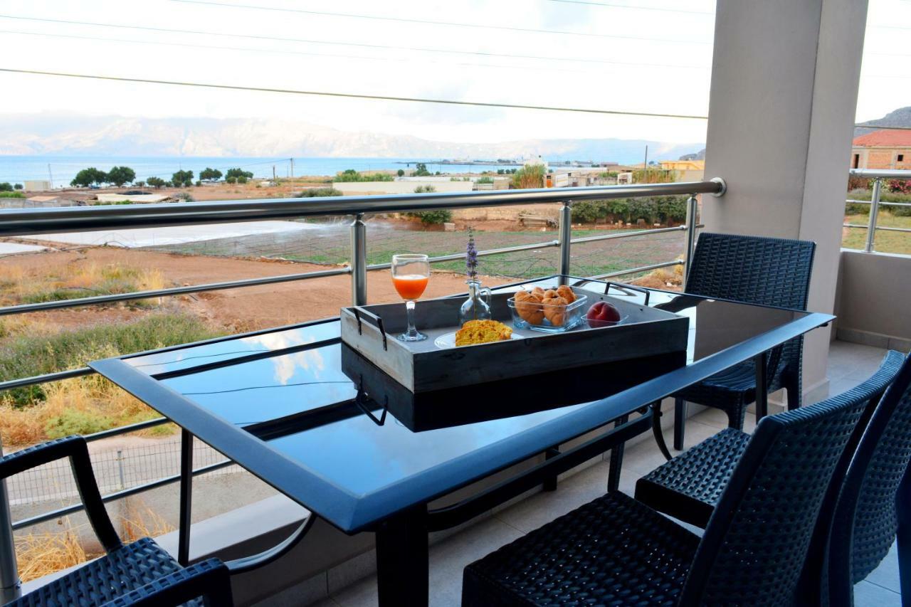 Balos Residence Private Pool Seafront Seaview Kissamos Ngoại thất bức ảnh