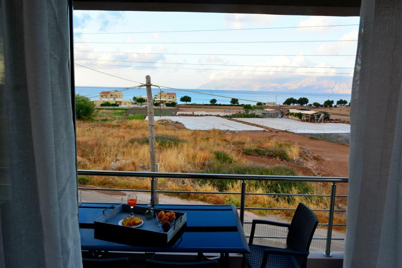 Balos Residence Private Pool Seafront Seaview Kissamos Ngoại thất bức ảnh