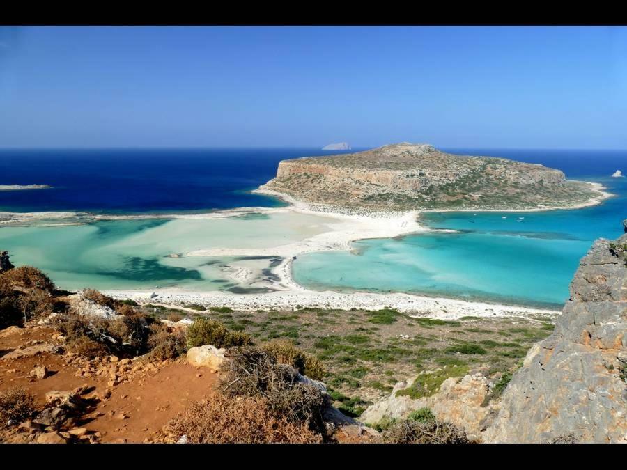 Balos Residence Private Pool Seafront Seaview Kissamos Ngoại thất bức ảnh